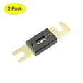 thumbnail image 1 of Fusible ANL de 80Amp Uxcell DC 32 Volt para amplificador de audio de automóvil, reemplazo de inversor, metal negro, 2 piezas, 1 of 5