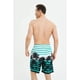 thumbnail image 4 of Bañador para hombre, bañador largo de secado rápido para hombre, entrepierna de 9 pulgadas, trajes de baño para hombre con forro de malla Adepaton HMHZ265-7, 4 of 8