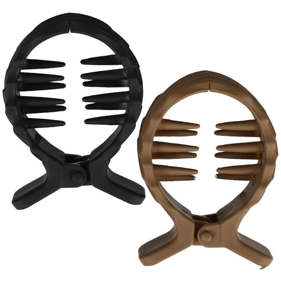 Supvox Claw Clips Thick Hair Quick Application for Women Various Occasions 2Set