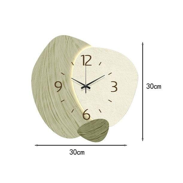 Reloj Susurrante Minimalista Con Decoración De Dibujos Animados