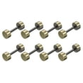 thumbnail image 1 of Unique Bargains 8Pack Métal Sac Sangle Connecter Boucles, 19x29mm Bourse Vis de Fixation Rivets (Bronze Ton), 1 of 7