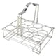 thumbnail image 5 of Portabotellas plegable con capacidad para 12 botellas, práctico portabebidas Plata, 5 of 9