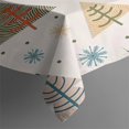 thumbnail image 2 of Merry Christmas Table Cover Wrinkle Resistant Washable Tablecolths Table Covers Triangle Tree Gingerbread Man Table Cloths for Party Picnic Dinner Decor Rectangle,60x84inches, 2 of 5