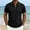 Black, variant on Mens Polo Shirts Short Sleeve Casual Textured Beach Shirt Vintage Golf T Shirts Old Money Tops Big and Tall Size S-3XL White