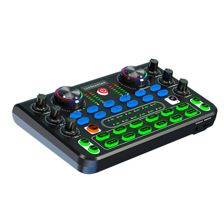 YUUZONE Professional Live Sound Card Sound Board Sound Mixer Board