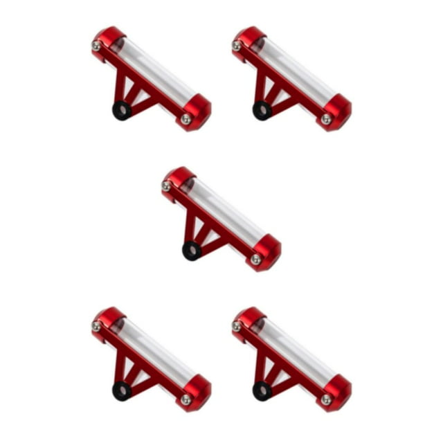 Ruiboury Easy To Install Motorcycle Tax Disc Holder Waterproof And Durable Waterproof And Not Easy To Rust red 5Set