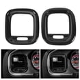 thumbnail image 1 of Car Center Console Side Air Outlet Cover Dashboard Side Air Conditioning Air Vent Panel Decoration Frame Car Dashboard Side Air Vent Cover Replacement For RT SXT 2015 to 2023, 1 of 7