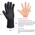thumbnail image 4 of Guantes antideslizantes con aislamiento térmico para microondas con estampado de puntos Desiderio, herramienta de cocina, 4 of 8