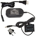 thumbnail image 1 of HQRP Kit AC Power Adapter for Fujifilm AC-9V CP-W126 Replacement X-E2 X-E2S X-Pro2 X-T10 Digital Camera + Euro Plug Adapter, 1 of 7