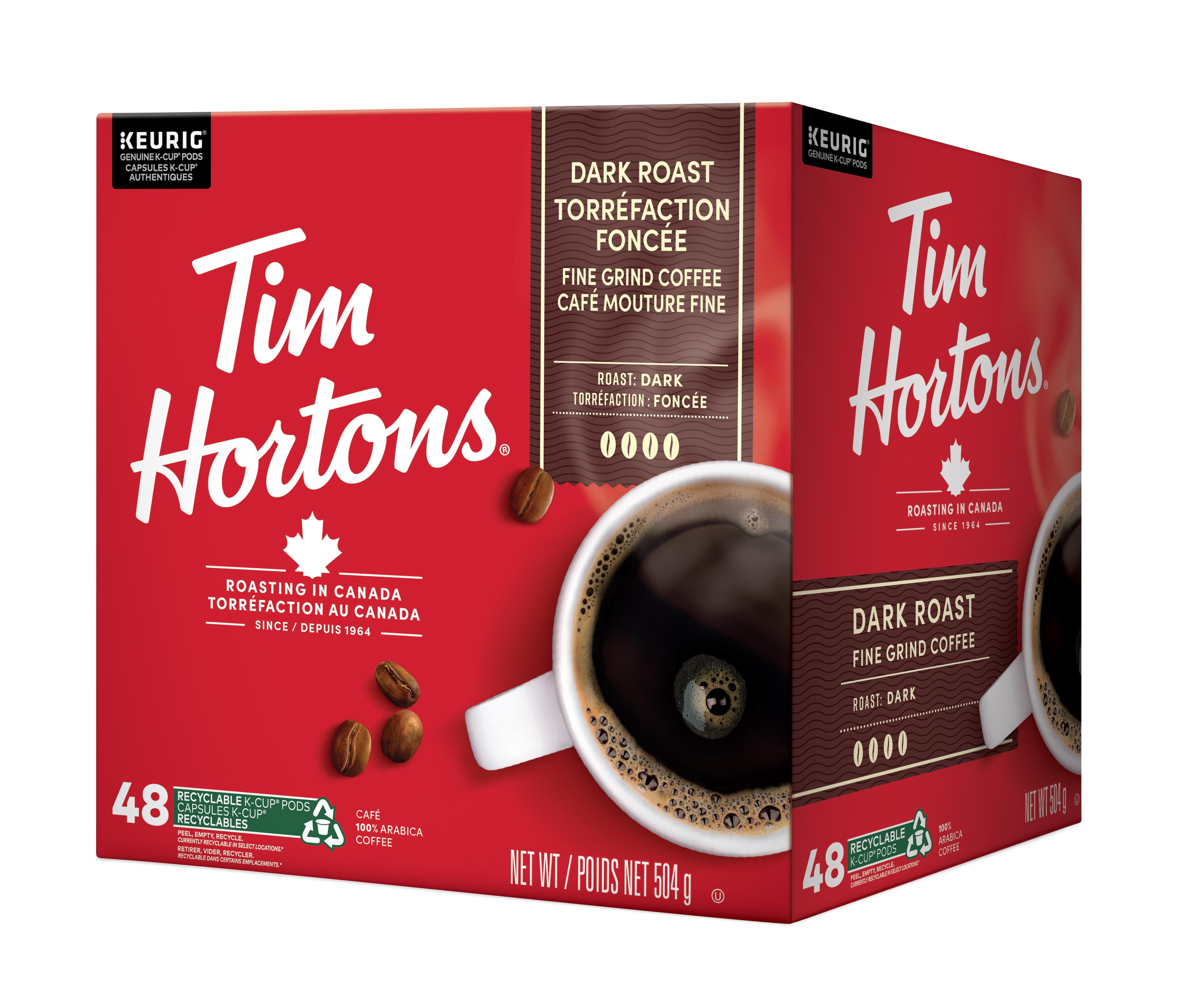Tim Hortons DARK RST SS 48CT, TIM HORTONS TH DARK RST SS 48CT