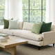 thumbnail image 2 of Juego de 4 fundas de almohada decorativas MIULEE, 46 x 46 cm, color verde, 2 of 6