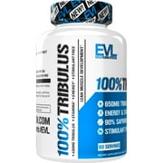 Extra Strength Tribulus Terrestris Extract 60ct - Natural Muscle Builder Supplement & Testosterone Booster for Men