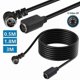 thumbnail image 4 of Type A Mini DIN 6 Pin Cable 0.5 Meter Male to Female Right Angle Connector Coppere Extension, 4 of 4