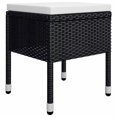 thumbnail image 2 of vidaXL 5 Piece Garden Dining Set Black, 2 of 5