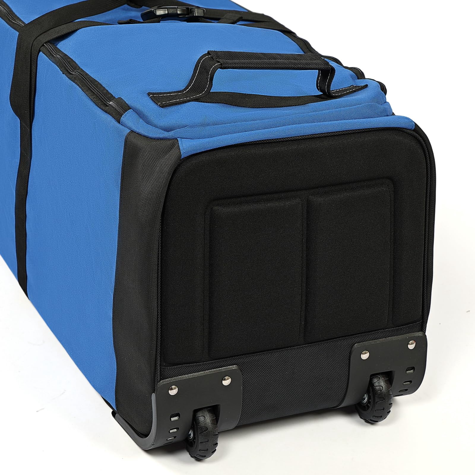 Golf Travel Bag  Full-open Protective & Wheeled Airline-approved Case For Clubs Cart&standbag Soft-sided Waterproof Cover Made Of Heavy Duty Oxford