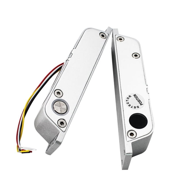 Cerradura de Perno de CaíDa EléCtrica 4 Cables DC12V Cerraduras de Embutir ElectróNicas Cerradura de Puerta de Madera Cerradura de Puerta Lron