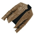 thumbnail image 2 of mmirethe Windproof Mens Motorcycle Jacket Multiple Sizes Available Warm Cool Appearance Jackets khaki 3XL, 2 of 6