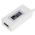 thumbnail image 3 of Pantalla LCD retroiluminación USB Detector amperímetro voltímetro capacidad de carga probador medidor 4-30 V blanco, 3 of 8