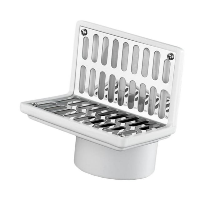 Wweixi Exceptional Drain Guard Sewer Backflow Preventer Drain Utilizes Cutting Edge Technology Side Floor Fast Drainage White 75mm