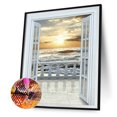 thumbnail image 2 of Wdftyju 5D Beach Sunset Kit Full Square Drill Rhinestone DIY Diamante Pintura Adornos Wdftyju 6au4uf4rf8tq0tp0, 2 of 9