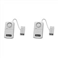 thumbnail image 1 of 2X Alarma Antirrobo para Puertas y Ventanas 120dB Alto Decibel Salarm Sensor Detector de Batería Magnético de la Puerta, 1 of 5