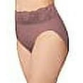 thumbnail image 6 of Women's Bali® Passion For Comfort Hi-Cut Panty DFPC62 Color: Smoke Purple Mauve Size: 6, 6 of 6
