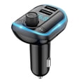 thumbnail image 2 of Danhjin Wireless Charging Unbreak Cable In-Car Bluetooth 5.0 Transmitter Hifi Adapter Charger Usb Hands- Calling Supported, 2 of 9