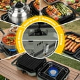 thumbnail image 4 of 2 Burner Camping Stove, 17000 BTU Propane Camp Stove, Portable Folding Gas Stove, Camping Essentials Gear Includes Frying Pan, Coffee Stand & Carry Bag, 4 of 9