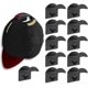 thumbnail image 1 of 10 Pcs Hat Hanger Organiser, Cap Organizer Wall Baseball Cap Holder, White, 1 of 5