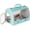 Green, variant on TrendMallOasis Small Bird Travel Cage, Collapsible Parakeet Carrier with Perch, Mat & Window