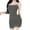 Gray, variant on Sentmoon Womens Sleepwear Lace Matching Pajama for Women Sleeveless Loose Spaghetti Strap Solid Color Night Gowns for Adult Women Stylish for Travel L