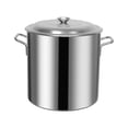 thumbnail image 1 of Multipurpose Cooking Pot Rice Double Handle Brine Bucket Simmering Boiling Stew 20cmx20cm, 1 of 9