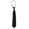 thumbnail image 1 of Corbata de camisa estrecha con nudo libre para mujer, corbata de cuello, corbata de uniforme, decoración de graduación, 1 of 7