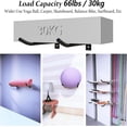 thumbnail image 4 of Wall Mount Exercise Ball Holder, Metal Yoga Ball Holder, Heavy Duty Medicine Ball Rack, Stability Ball Storage Rack for Gym, Garage, Home, 2 Pack, 4 of 8