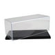 thumbnail image 1 of Vitrina de acrílico transparente, almacenamiento de protección para automóviles a escala 1:43, apilable, caja de exhibición, vitrina para figuras Negro 15x76x63 cm, 1 of 9