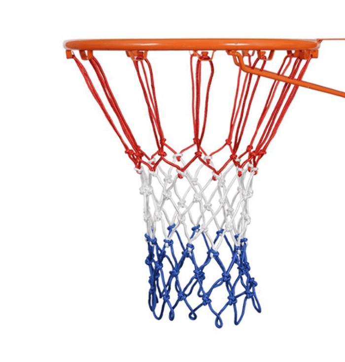 indoor/outdoor use Basketball Net fits standard rims 