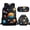 Starry Sky Planet Outer Space, variant on Jeiento Dolphin Backpack for Boys Primary School Bag and Lunch Bag Set Pencil Case Elementary Students Bookbag Back Packs Blue Ocean Kids Child Daypack Back To School Rucksack Satchel