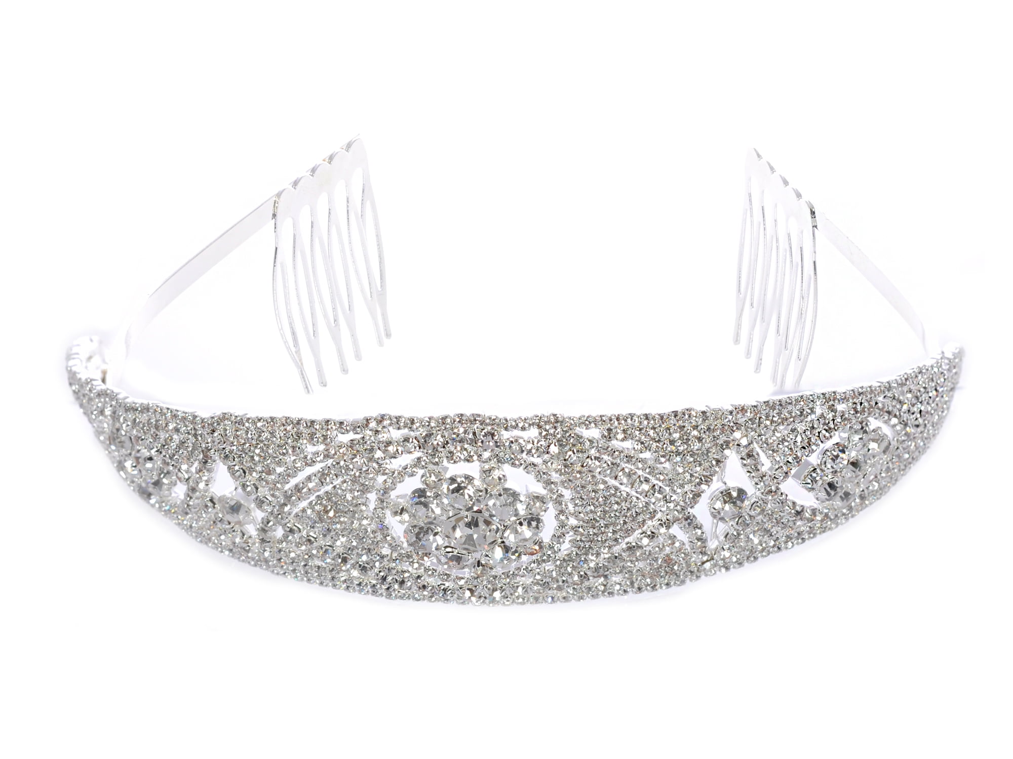 Tiara Wedding Rhinestone Princess Headpiece Crown Pageant Birthday