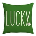 thumbnail image 2 of LSLJS Pillow Covers & St Patricks Day Decorations - Throw Pillow Covers & Soft - 18x18 Pillow Cover for Couch Sofa Bed Living Room, 2 of 5