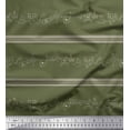 thumbnail image 1 of Soimoi Georgette Viscose Fabric Stripe,Anchor Hook & Skull Halloween Print Fabric by The Yard 42 Inch Wide, 1 of 1