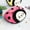 Pink, variant on Sirotan - Ladybug Blue Blanket Pillow Cushion / Travel Pillow Blanket