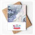 thumbnail image 1 of Shading Ink Watercolor Happy Birthday Greeting Cards Envelopes Blank, 1 of 3