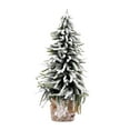 thumbnail image 4 of Artificial Christmas Tree Rustic Snowy Tree for Xmas New Year Shops Showcase 50cm, 4 of 8