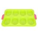 thumbnail image 1 of Molde de silicona antiadherente de 8 rejillas para hornear magdalenas y cupcakes, herramienta de cocina fácil de desmoldar, 1 of 8