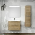 thumbnail image 5 of Ws Bath Collections Dalia C80 Dalia 32" Wall Mounted Single Basin Vanity Set - White, 5 of 7