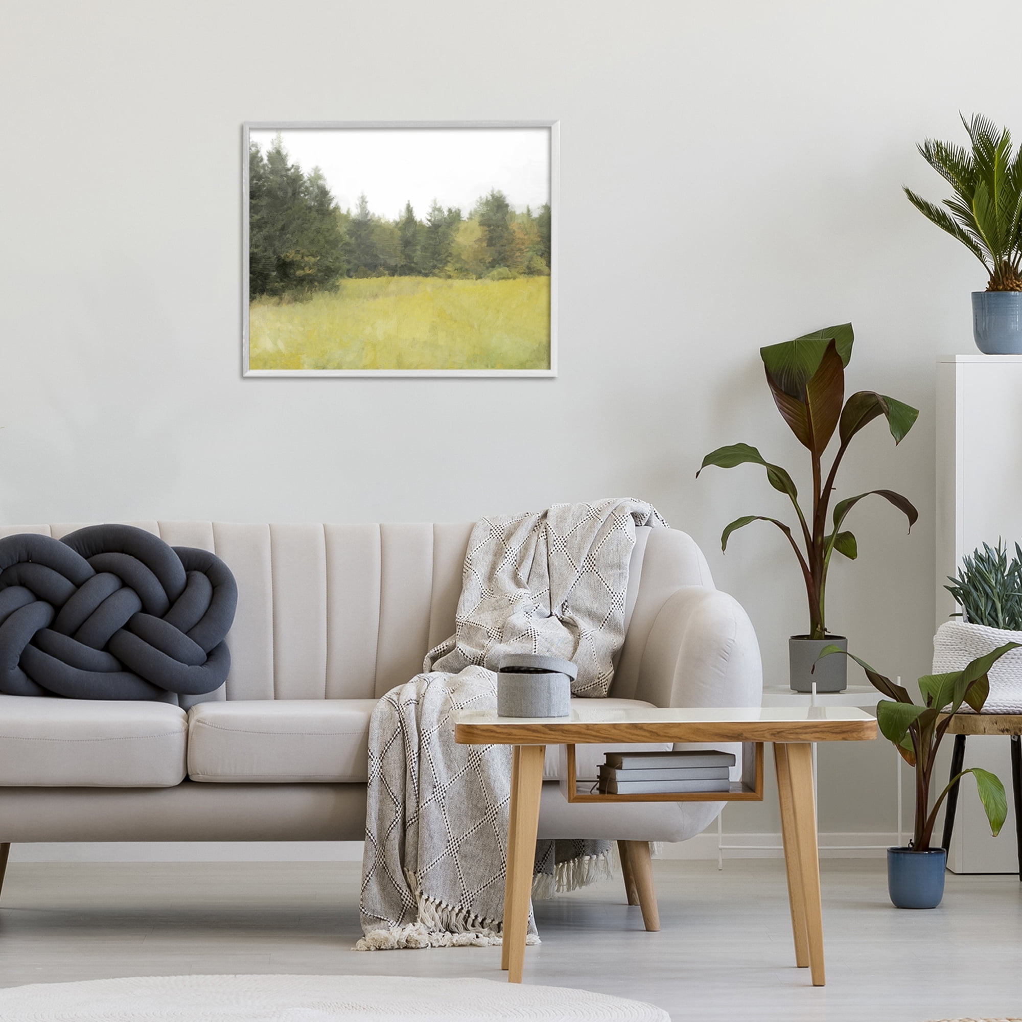 Stupell Industries The Forest's Vast Clearing White Framed Giclee Art, design by Kim Curinga