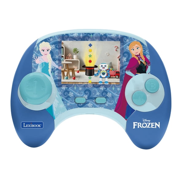 Lexibook Frozen Power Console, ES/EN, 100 Educational Activities