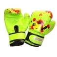 thumbnail image 1 of Guantes de boxeo Advancent 1 par para niños saco de boxeo deportivo cuero PU verde, 1 of 6