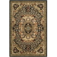 thumbnail image 2 of SAFAVIEH Classic Chandler Oriental Wool Area Rug, Black/Gold, 5' x 8', 2 of 8