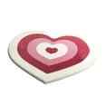 thumbnail image 1 of Heart Shaped Bedroom Carpet Suitable For Bedside Chair Edges Colored Area Carpet Affordable Carpet Soft Living Room Carpet Home Decoration Aesthe Throw Blanket for Living Room Fuzzy Living Room Rug, 1 of 3